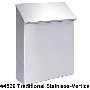 Stainless Steel  Vertical Mailbox Traditional